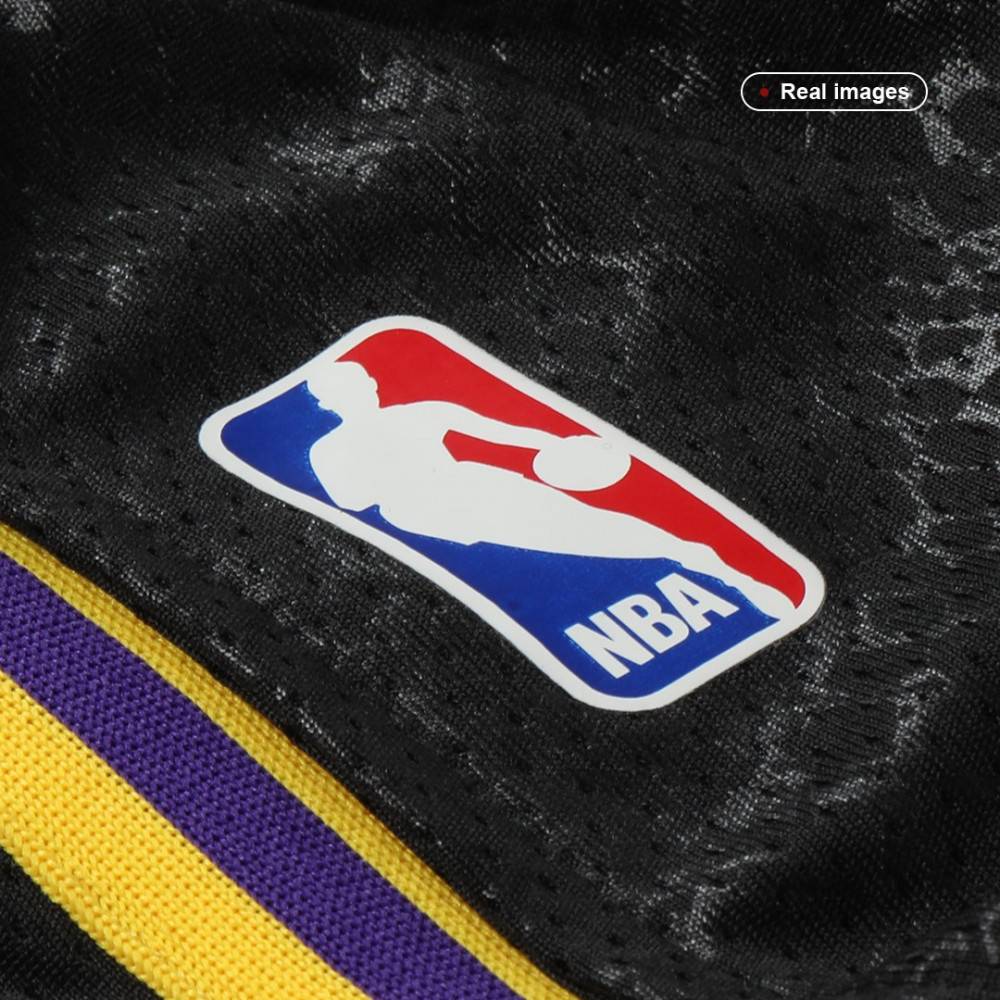 Men's Los Angeles Lakers Black Swingman Short - City Edition-Pro Kit Vault | Brand New 26/27 Sports Jerseys